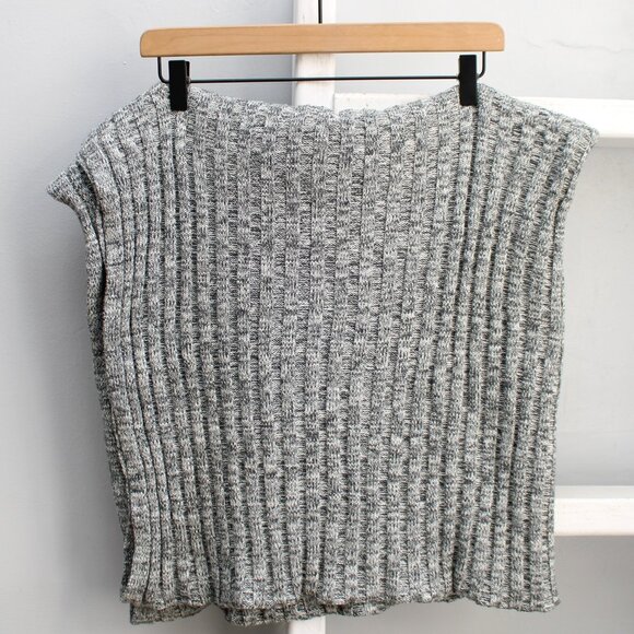 Roots Cabin Monkey Sock Knit Gray Red 100% Cotton Blanket 152CM X 114CM - Picture 4 of 5